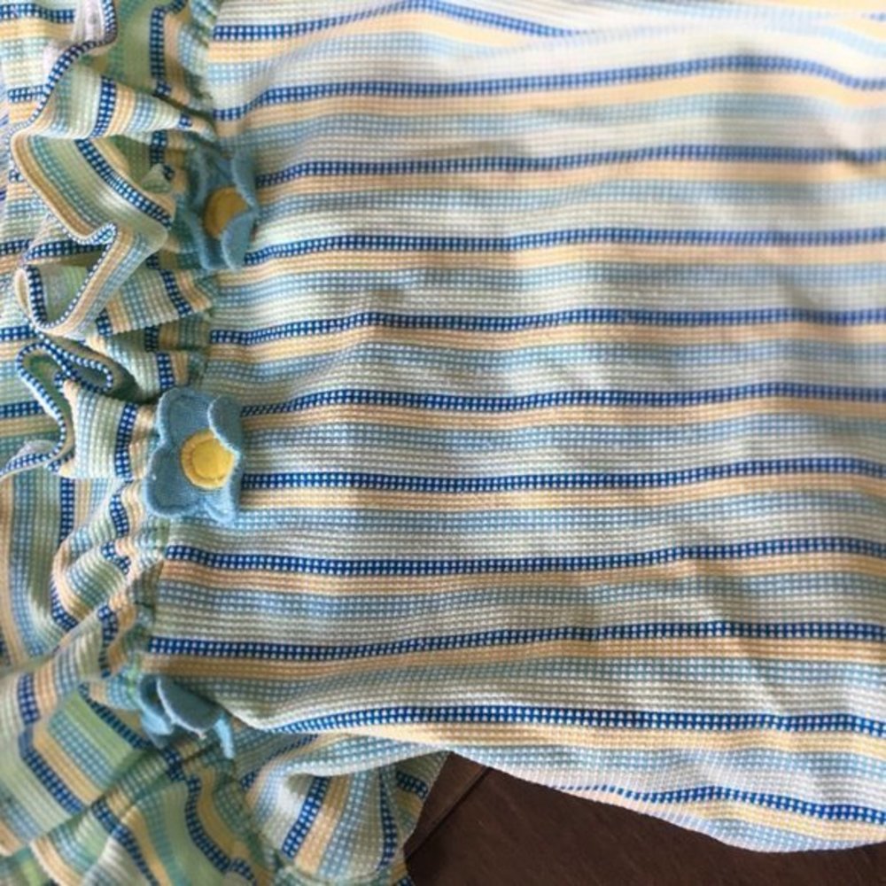 Florence Eiseman Green/Yellow Swim Suit 3T GUC‎ - Picture 9 of 11